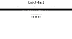 Desktop Screenshot of beautyfirstcolumbus.com